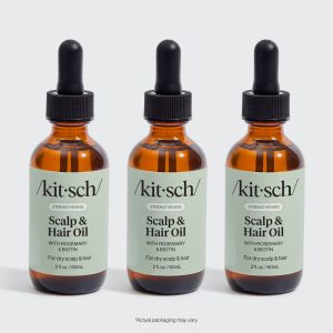 Rosemary Scalp & Hair Strengthening Oil With Biotin 3 Pack